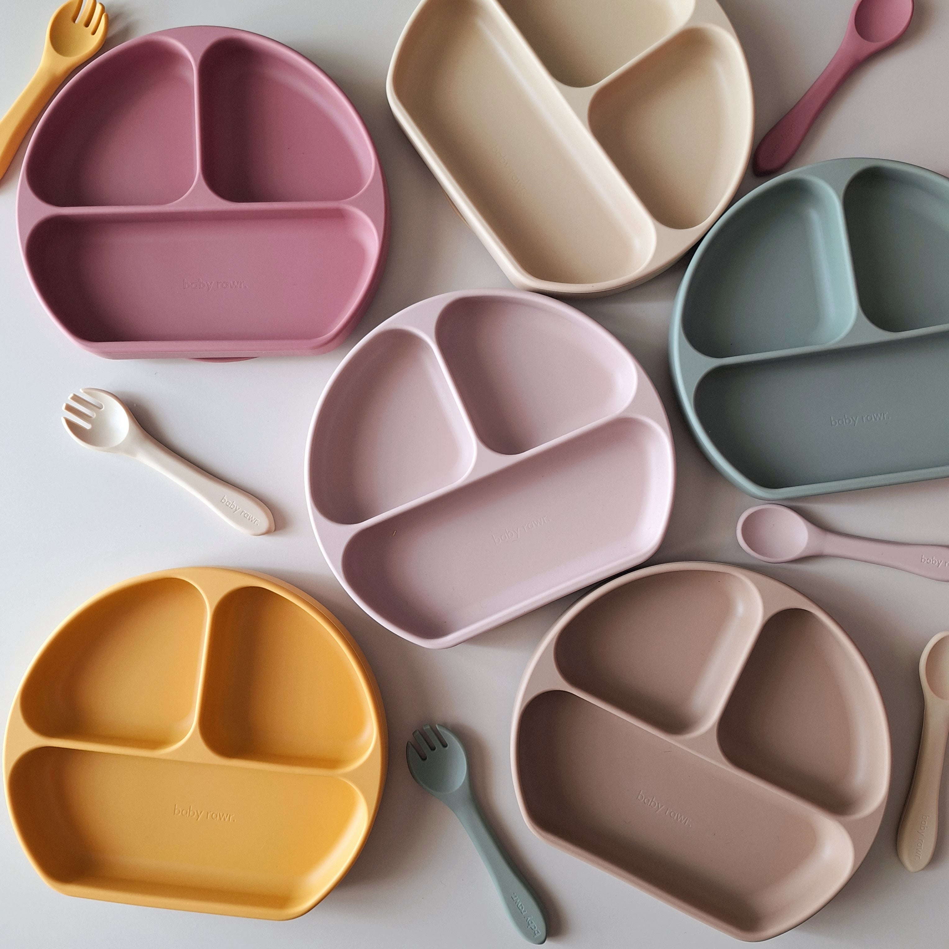 Baby Rawr. Silicone Suction Plate