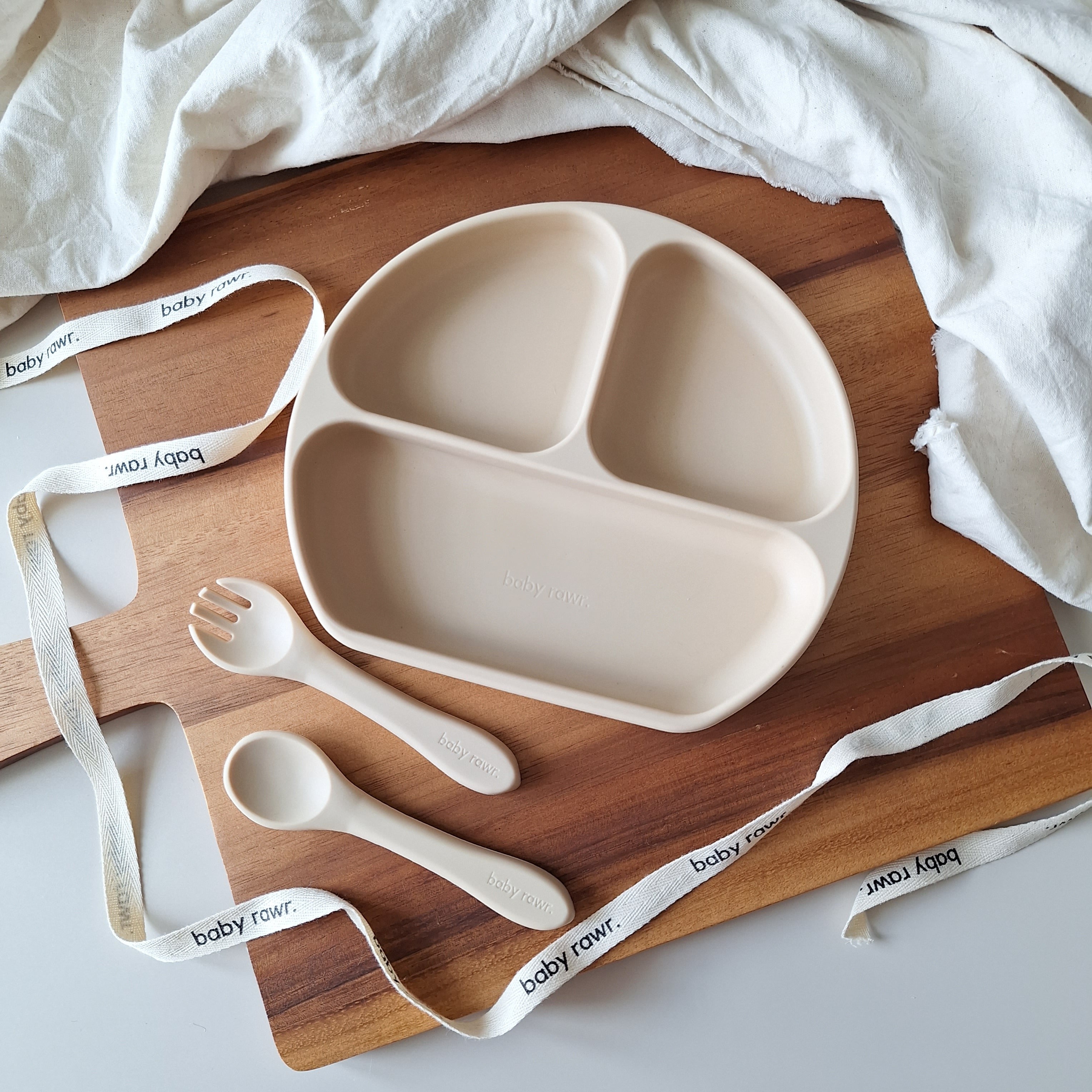 Baby Rawr. Silicone Suction Plate