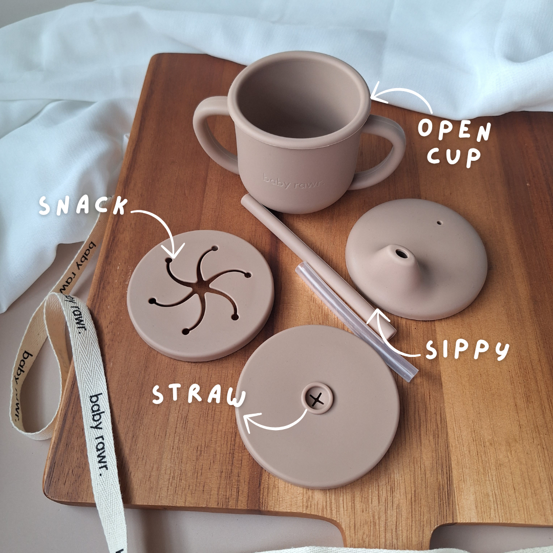 Baby Rawr. Silicone 3 in 1 Cup