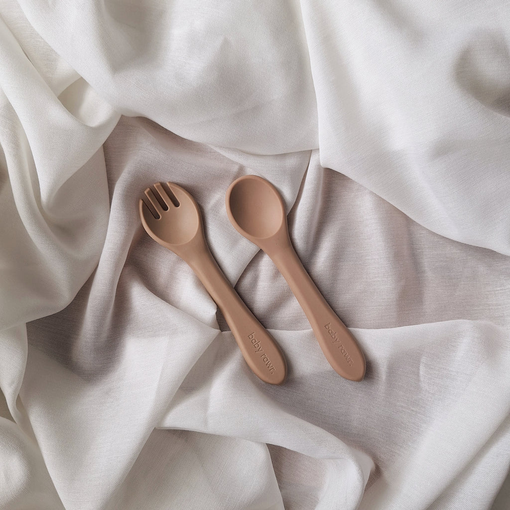 Baby Rawr. Silicone Cutlery