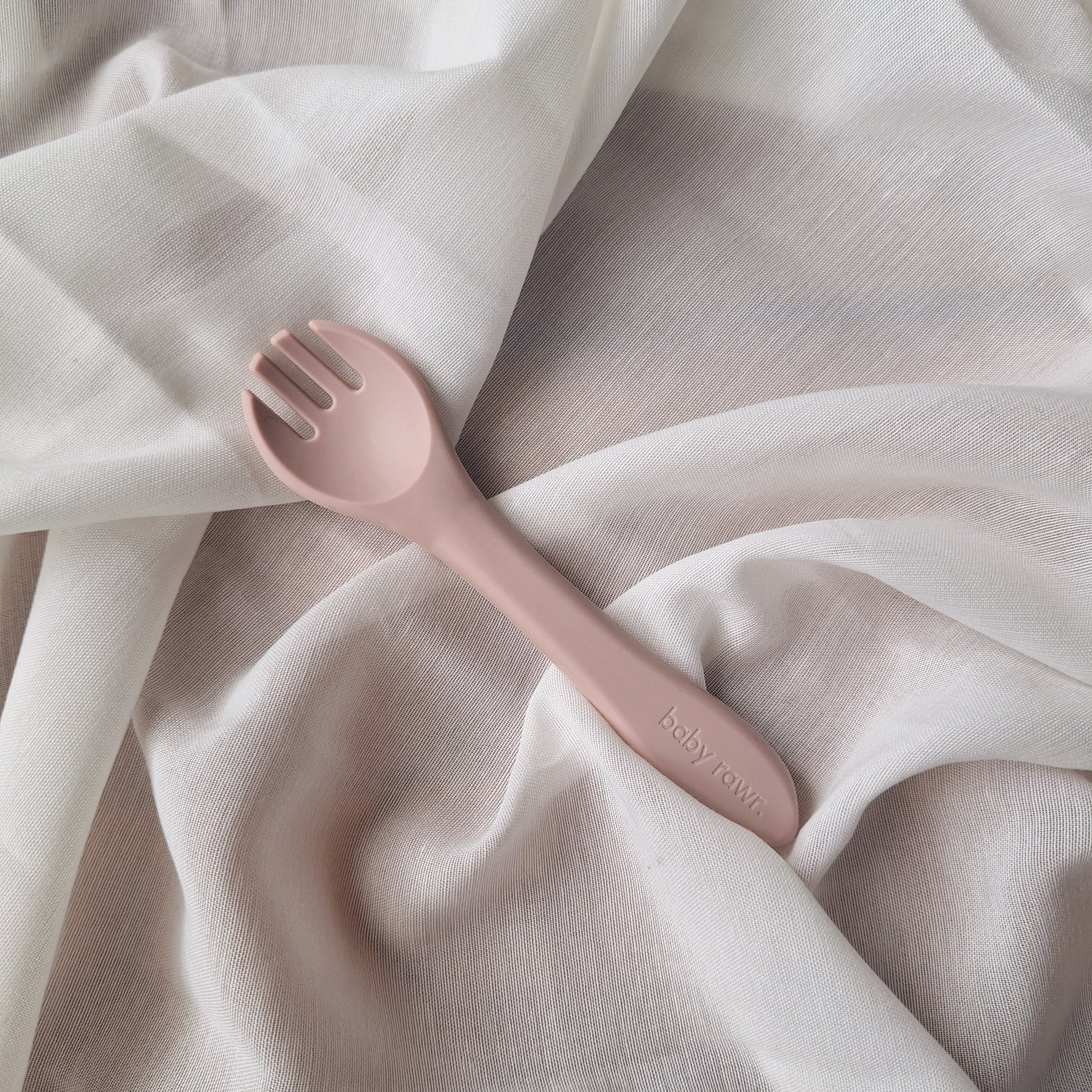Baby Rawr. Silicone Cutlery