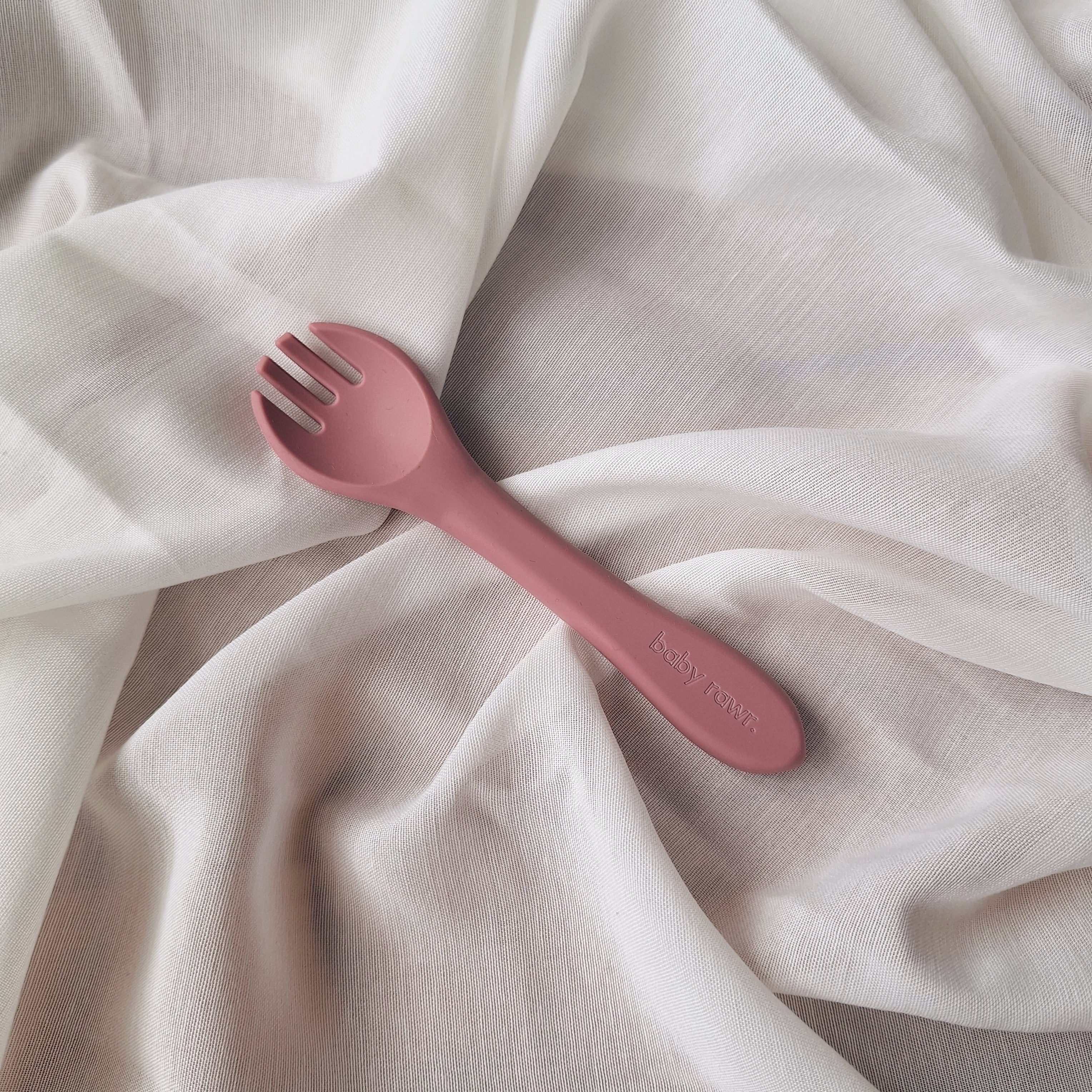 Baby Rawr. Silicone Cutlery