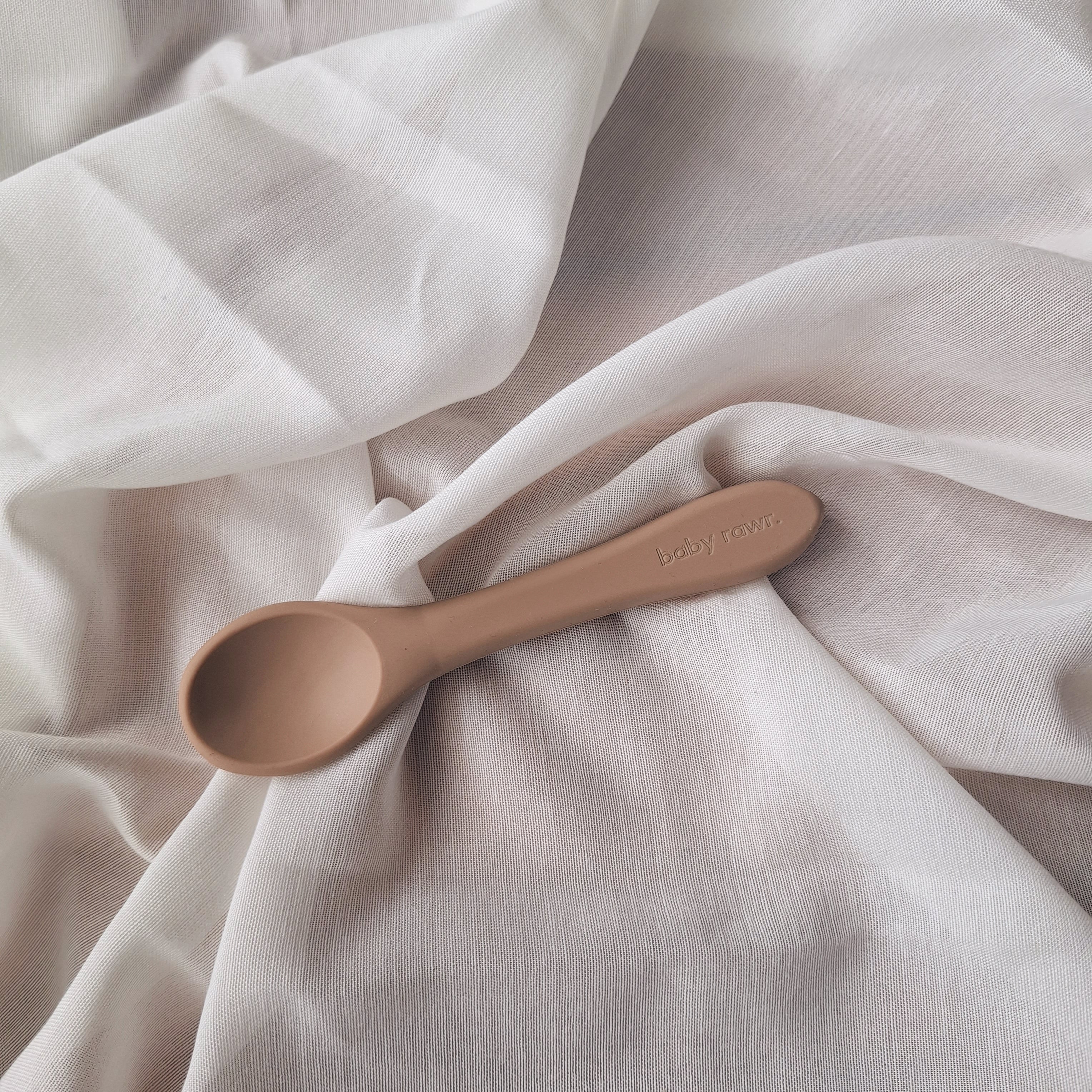 Baby Rawr. Silicone Cutlery