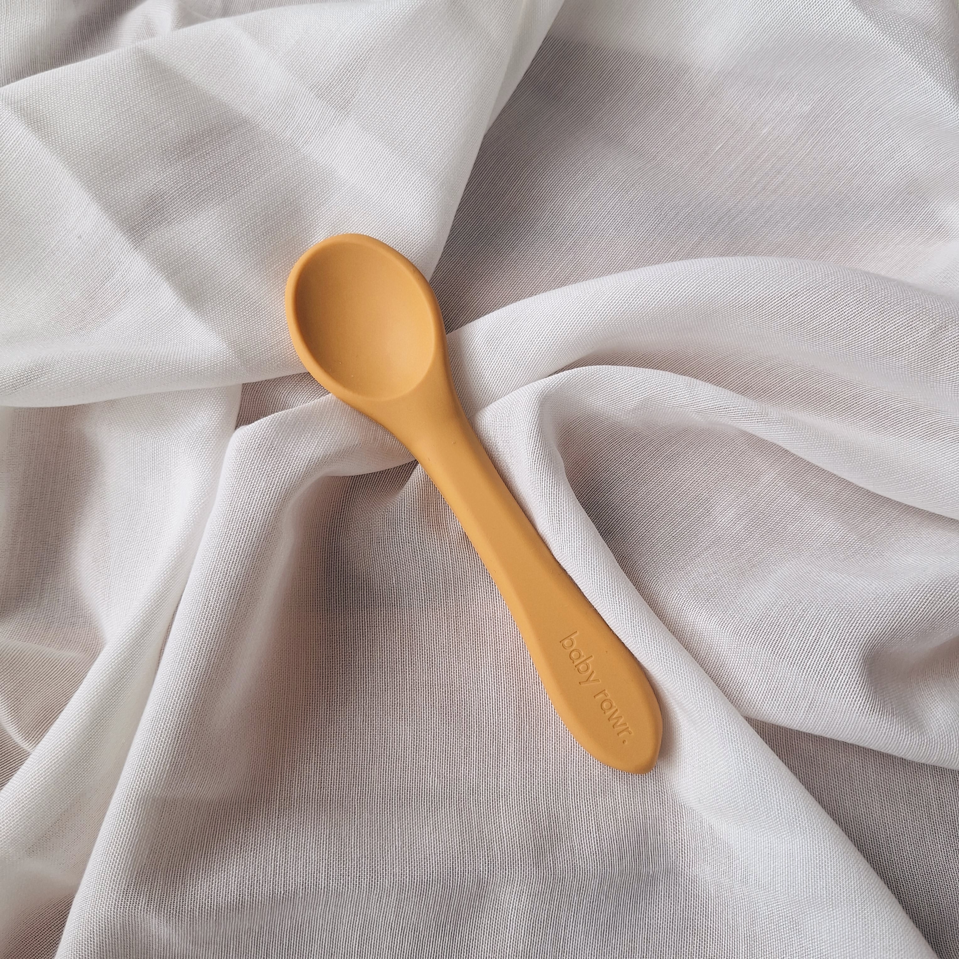 Baby Rawr. Silicone Cutlery