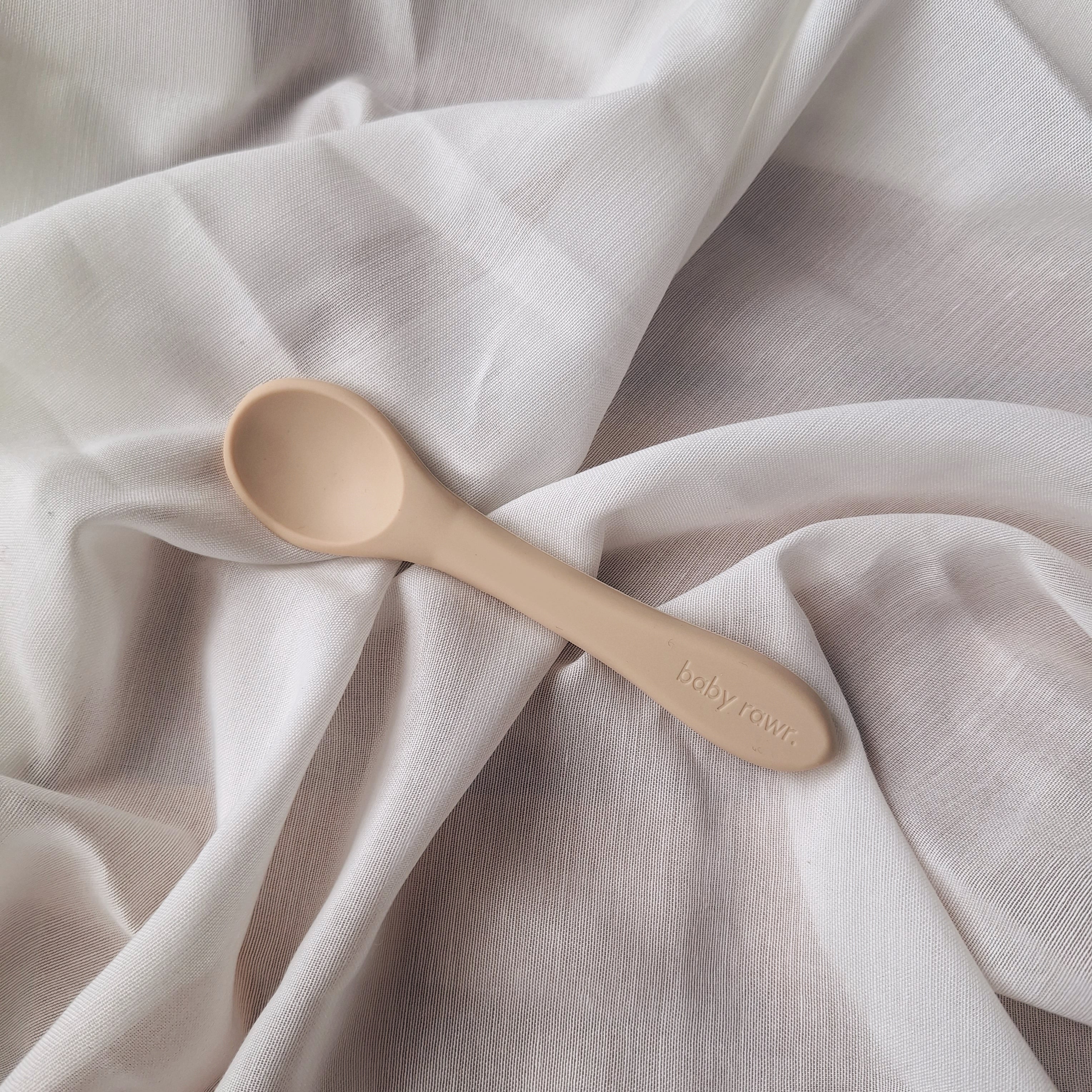 Baby Rawr. Silicone Cutlery