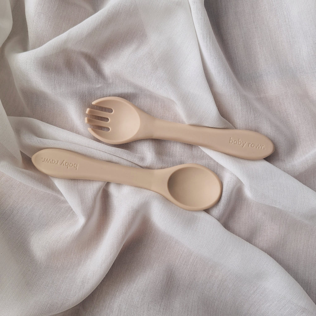 Baby Rawr. Silicone Cutlery