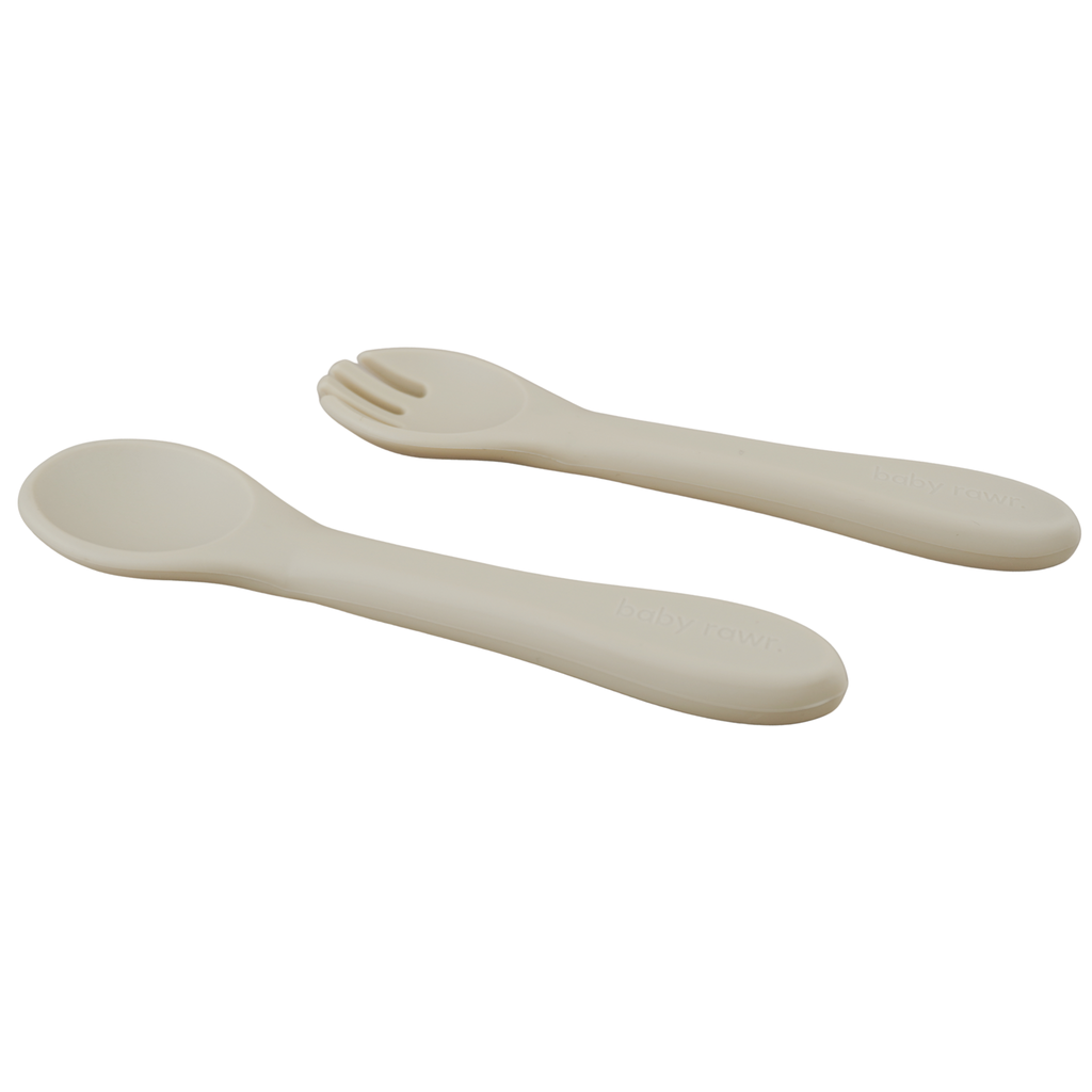 Baby Rawr. Silicone Cutlery