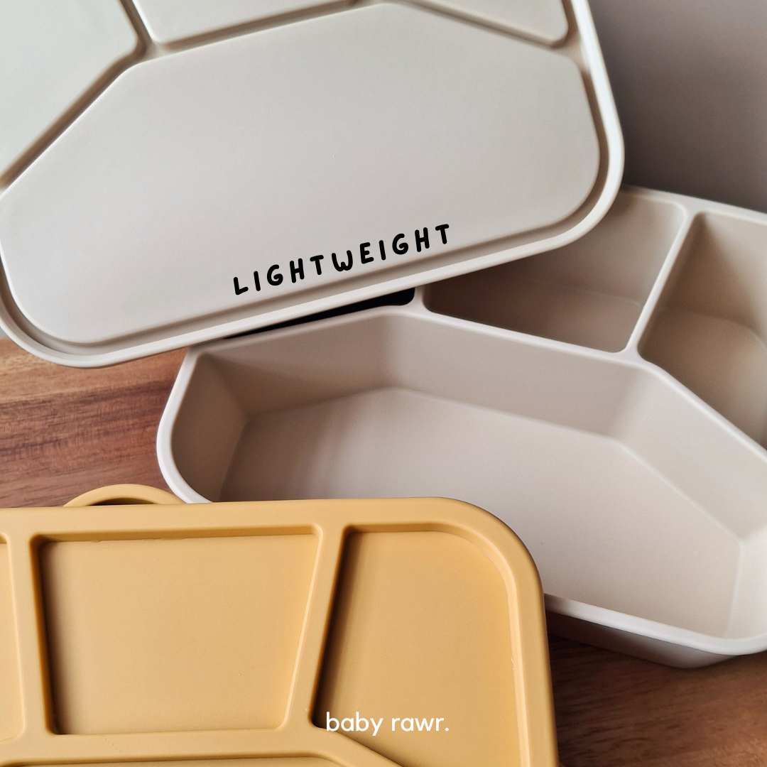 Baby Rawr. 4 Compartment Leakproof Bento Box